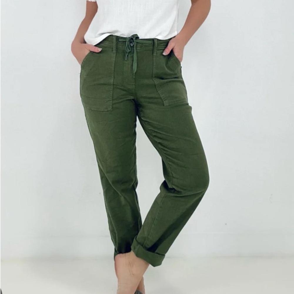 Judy Blue olive joggers - size 15